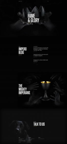 Ammunition数码设计广告酷站 以数字广告赋能品牌市场开拓